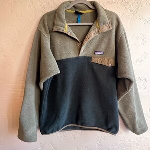 Patagonia Synchilla Olive Fleece Jacket